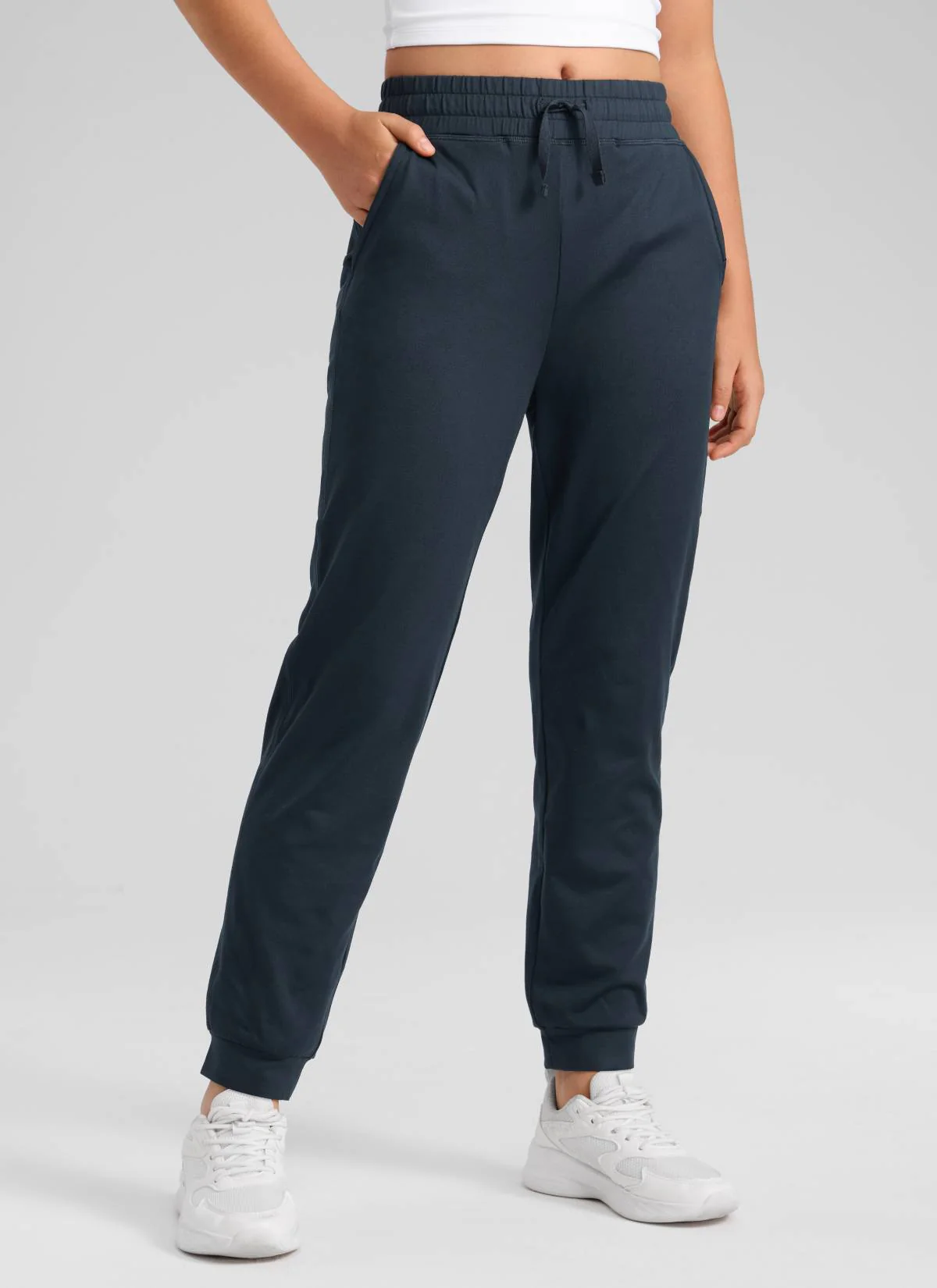 Girls Cloud Jersey Pocket Jogger - Image 10