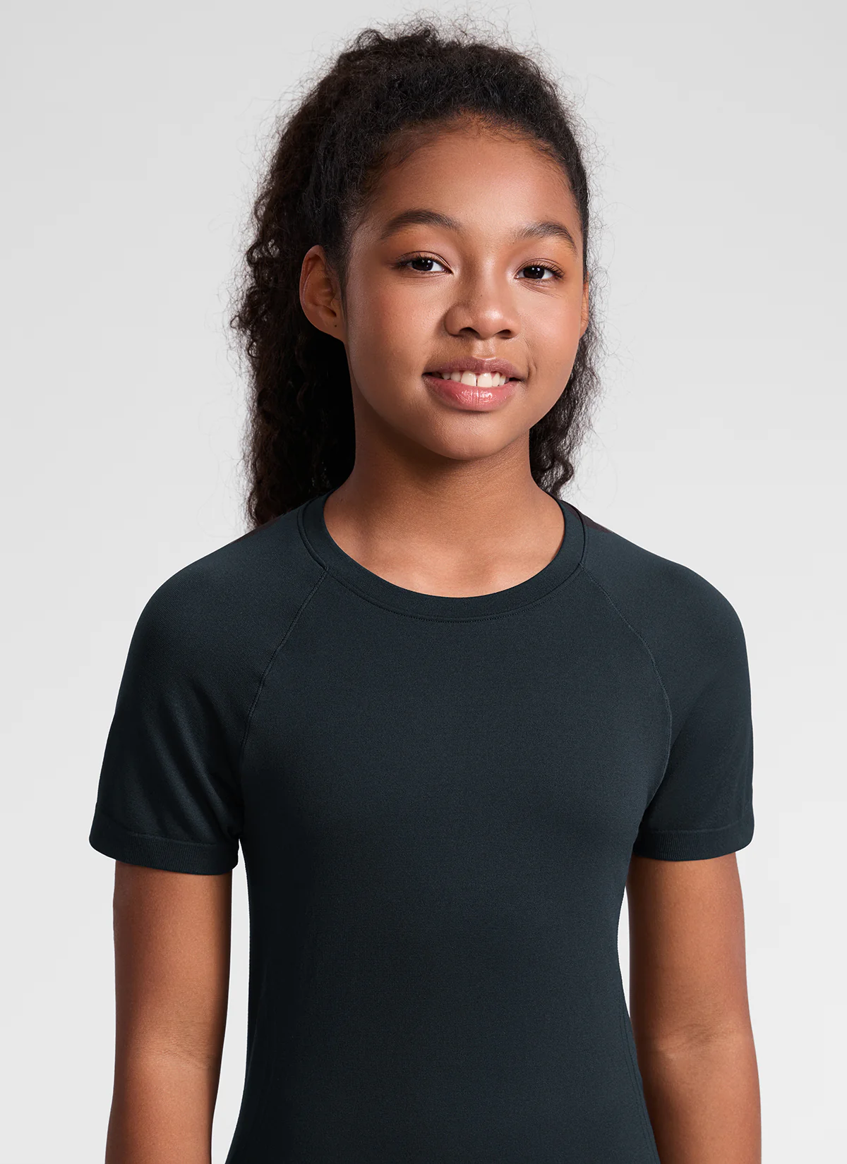 Girls Seamless Hip Length Short Sleeve - Image 21