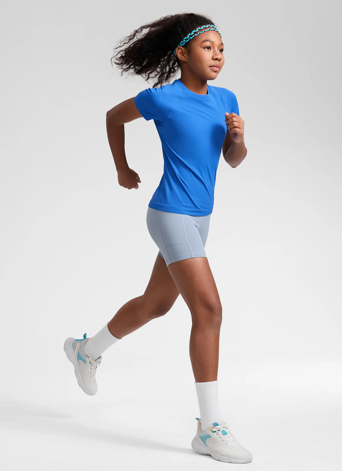 Girls Seamless Hip Length Short Sleeve - Image 24