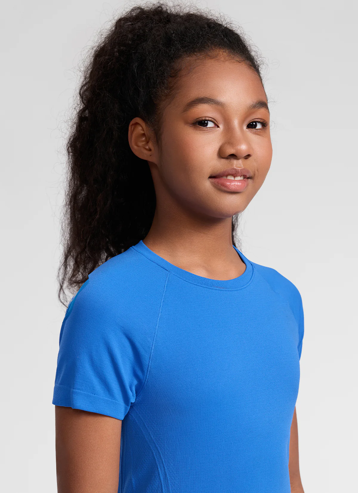Girls Seamless Hip Length Short Sleeve - Image 25