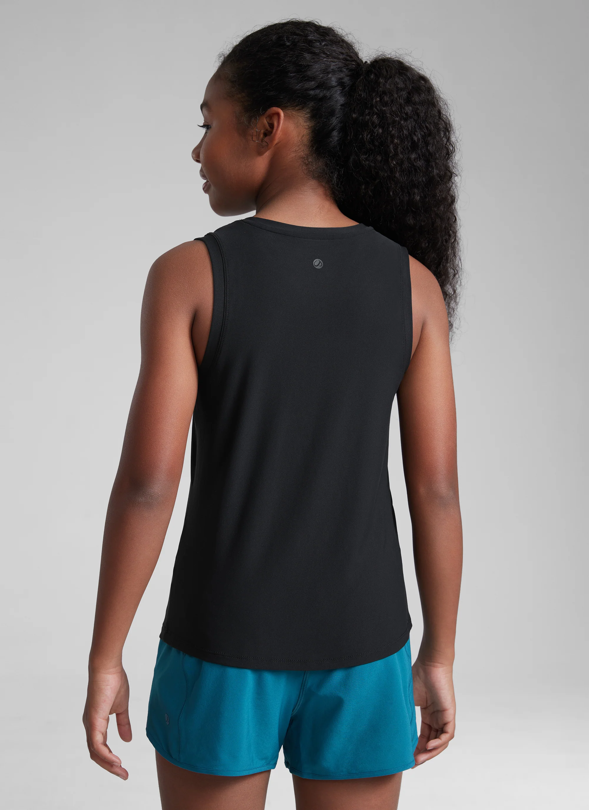 Girl Cloudweight Hip Length Sleeveless Tank - Image 16