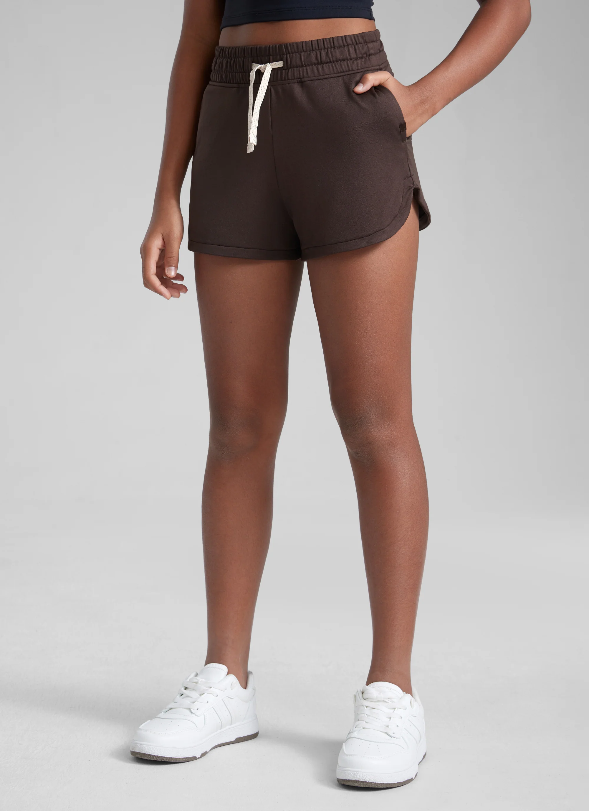 Cloud Jersey Girl Dolphin Pocket Sweat Shorts - Image 5