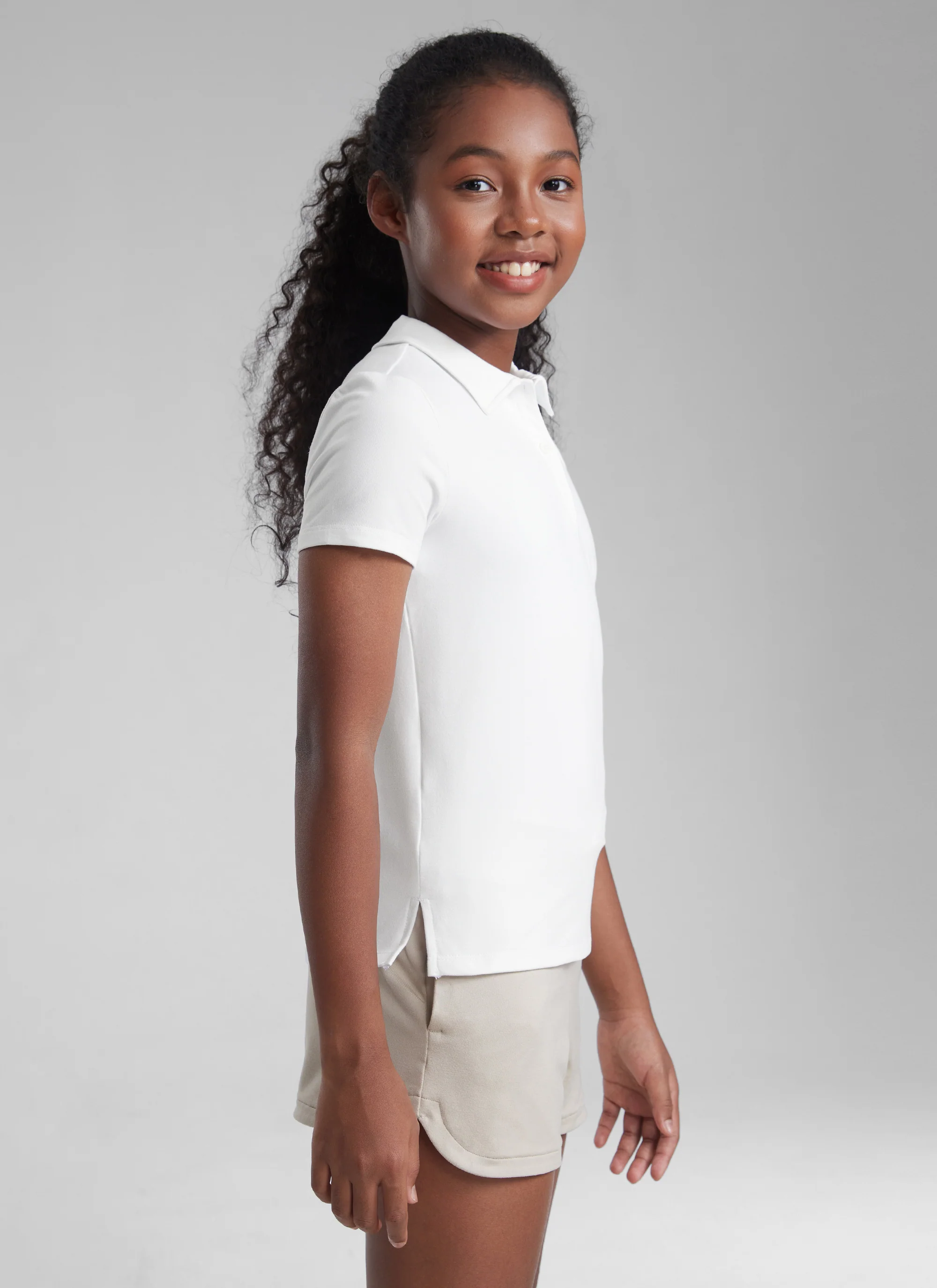 Girls Cloud Jersey Polo Shirts - Image 12