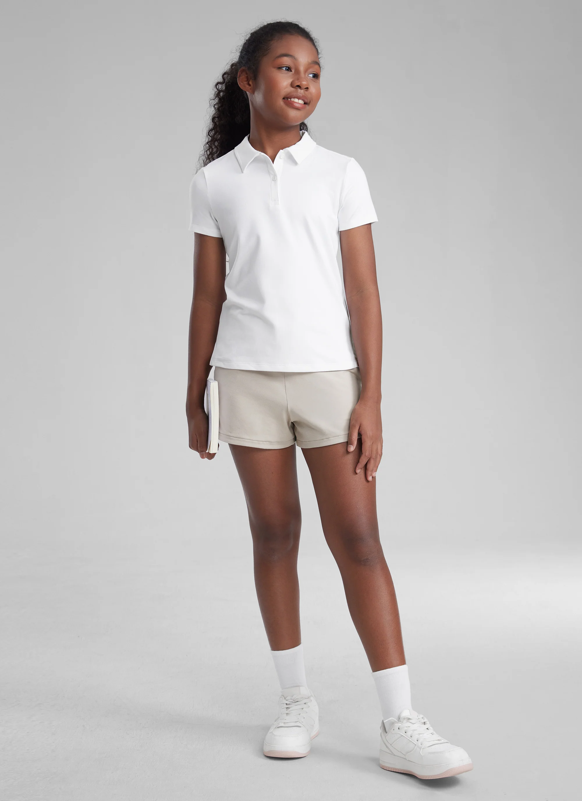 Girls Cloud Jersey Polo Shirts - Image 13