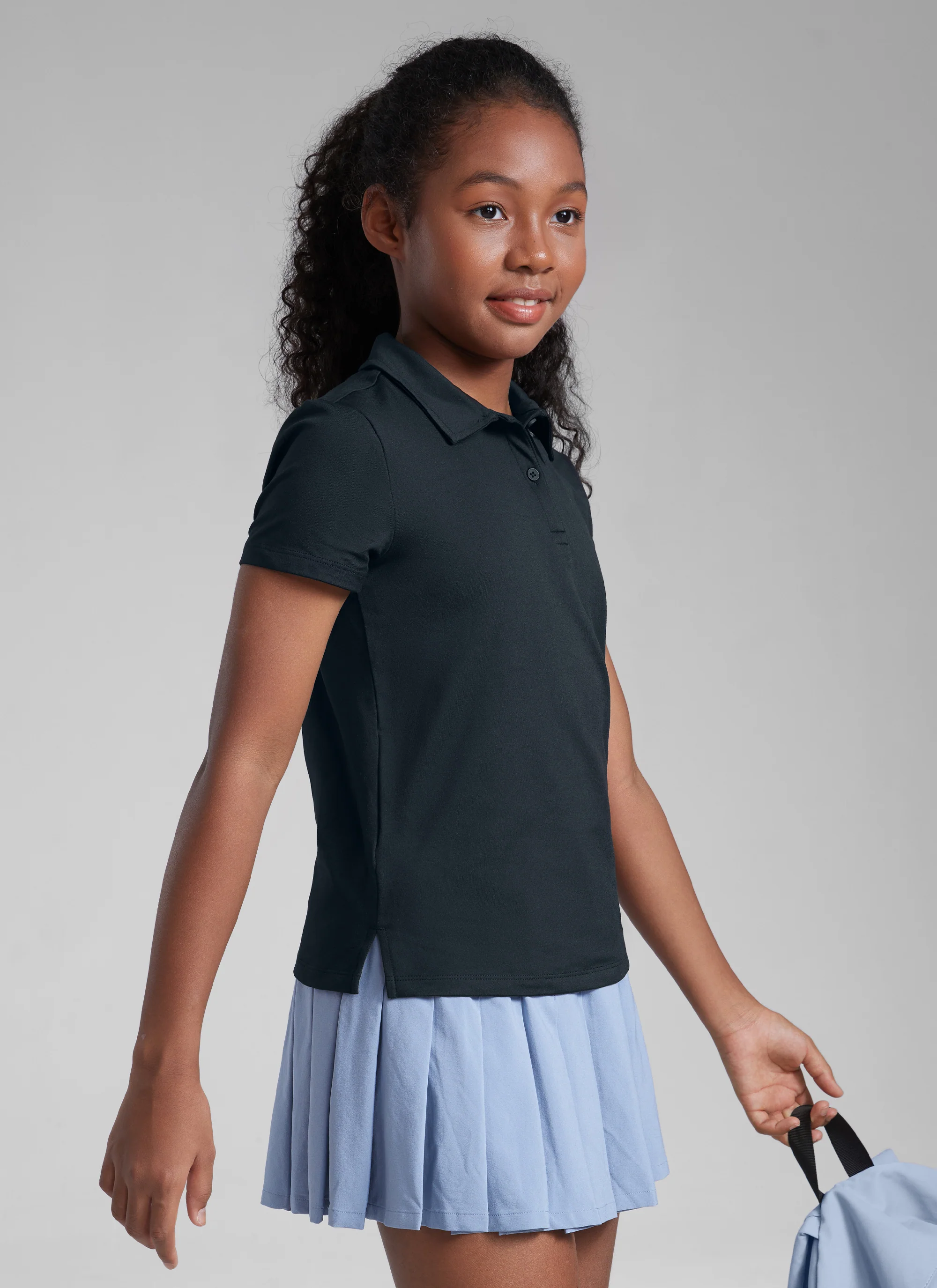 Girls Cloud Jersey Polo Shirts - Image 18