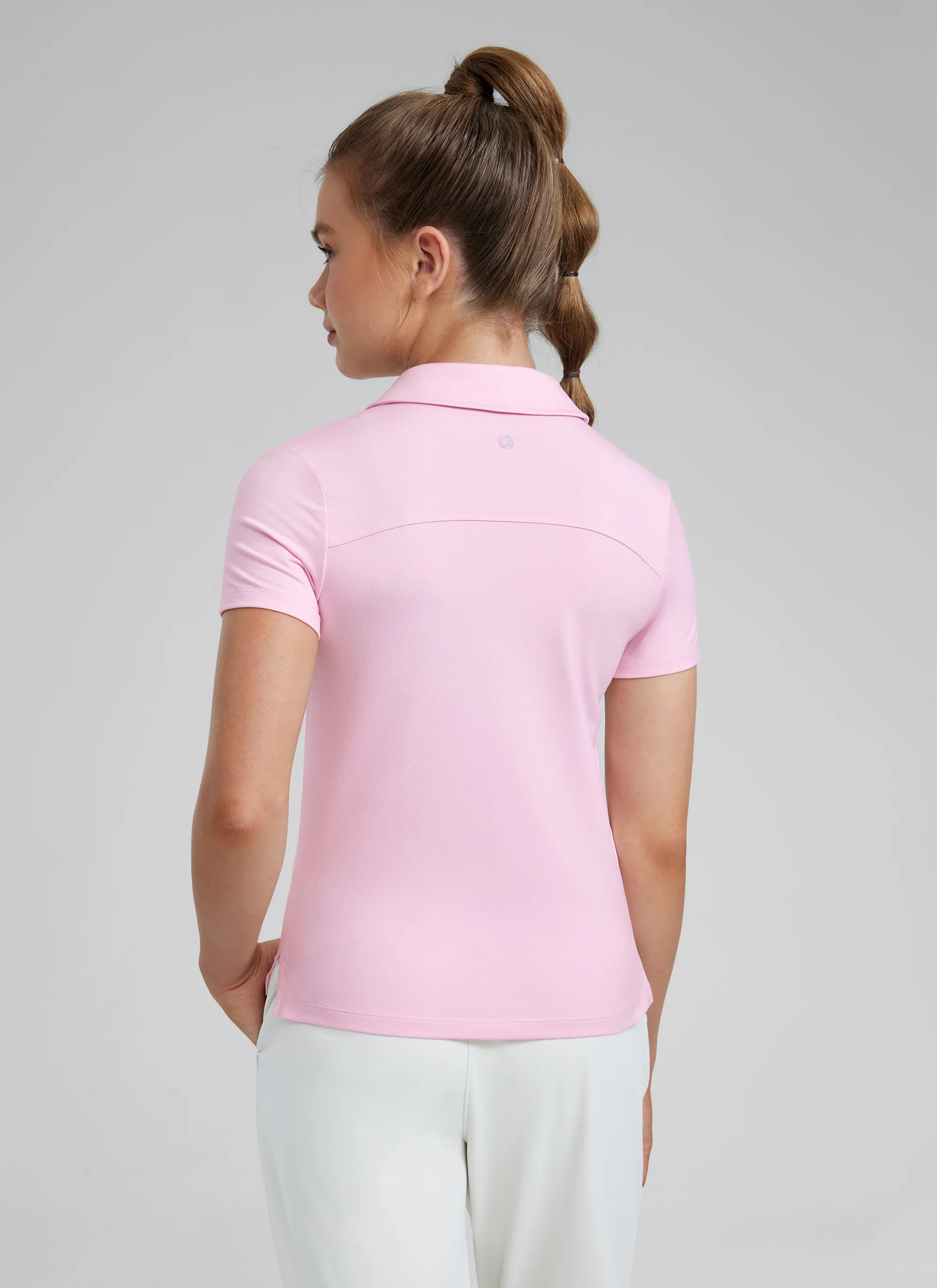 Girls Cloud Jersey Polo Shirts - Image 2