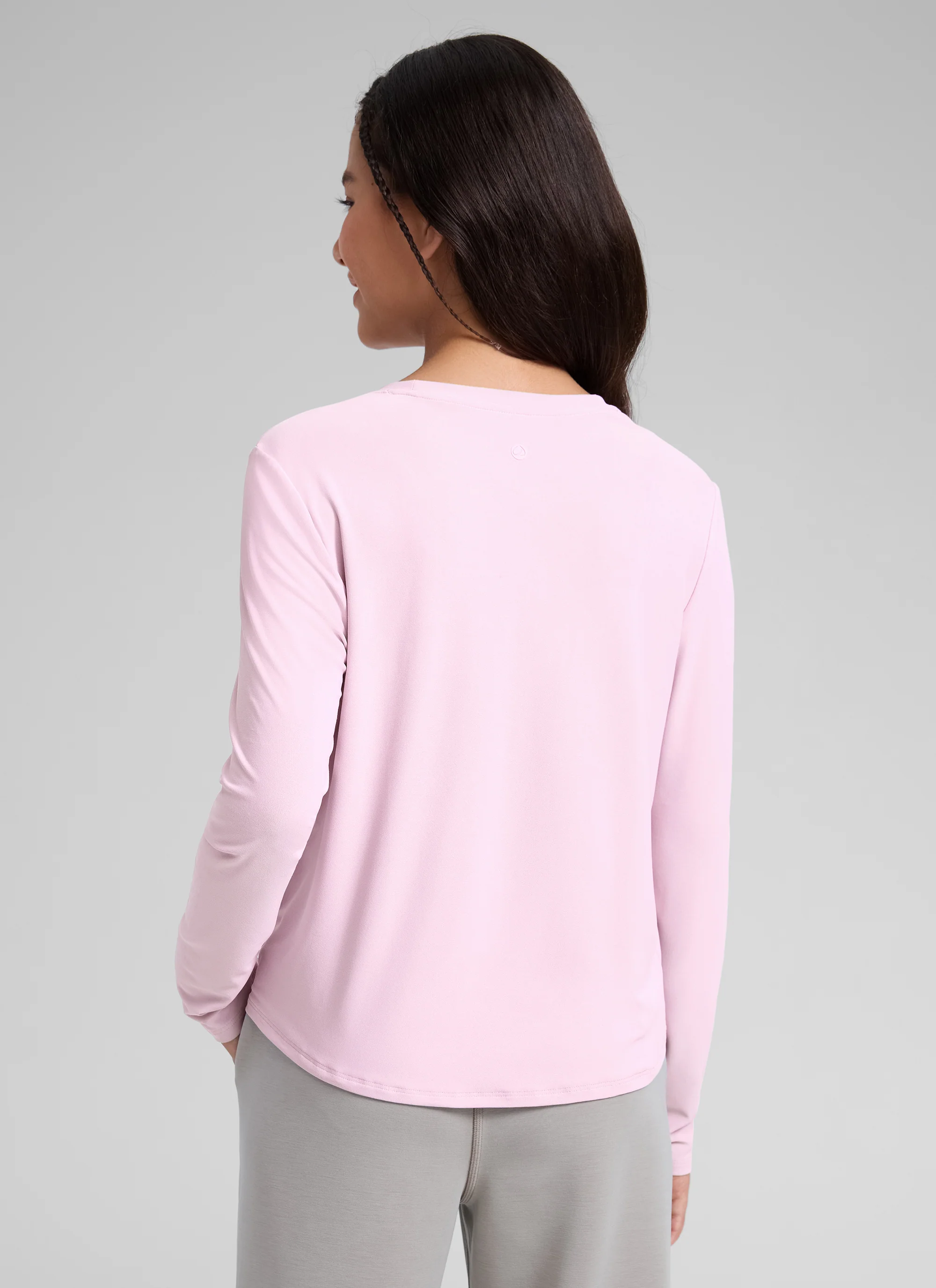 Girls Cloudweight Side Slit Long Sleeve - Image 12