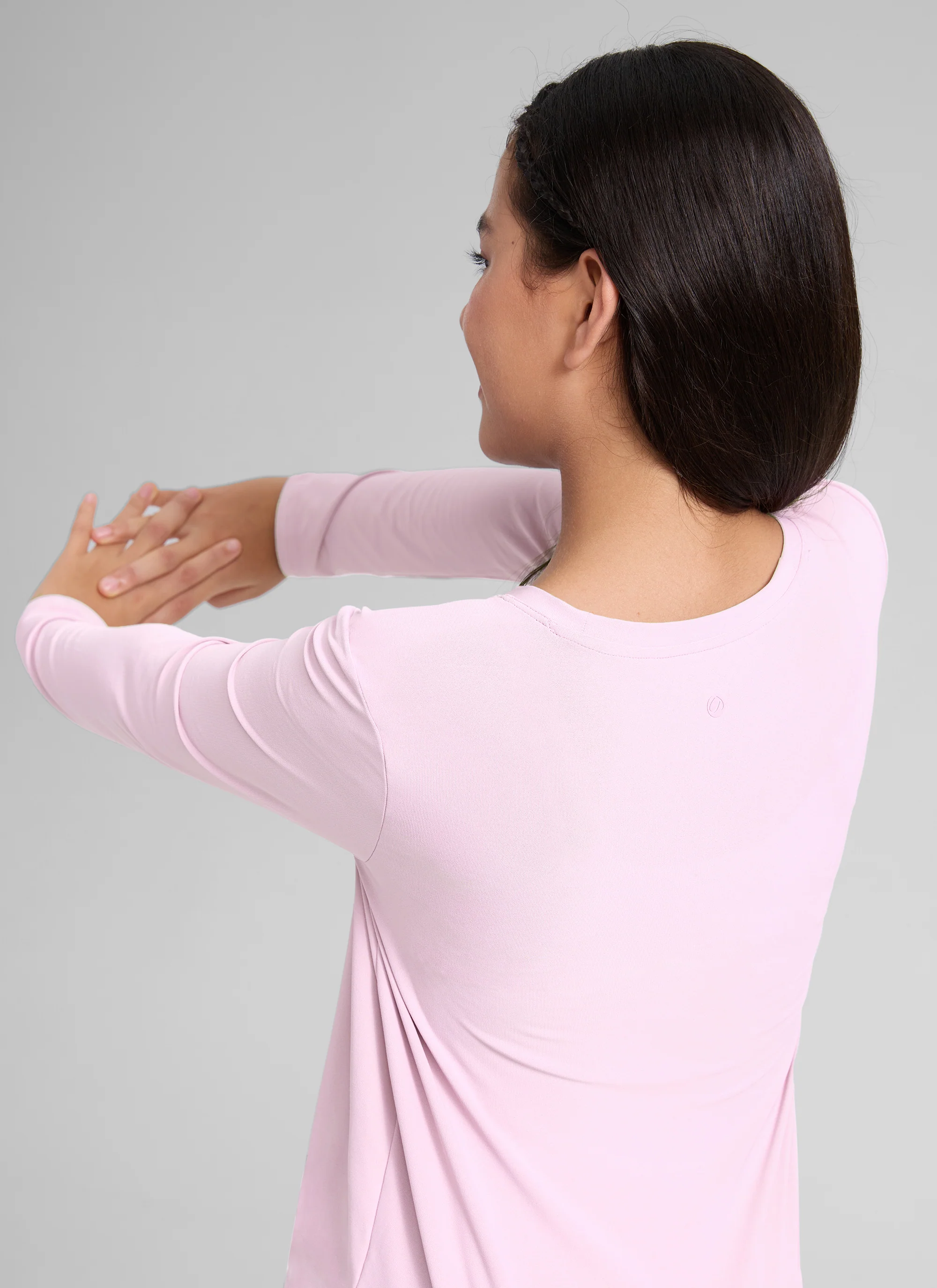 Girls Cloudweight Side Slit Long Sleeve - Image 14