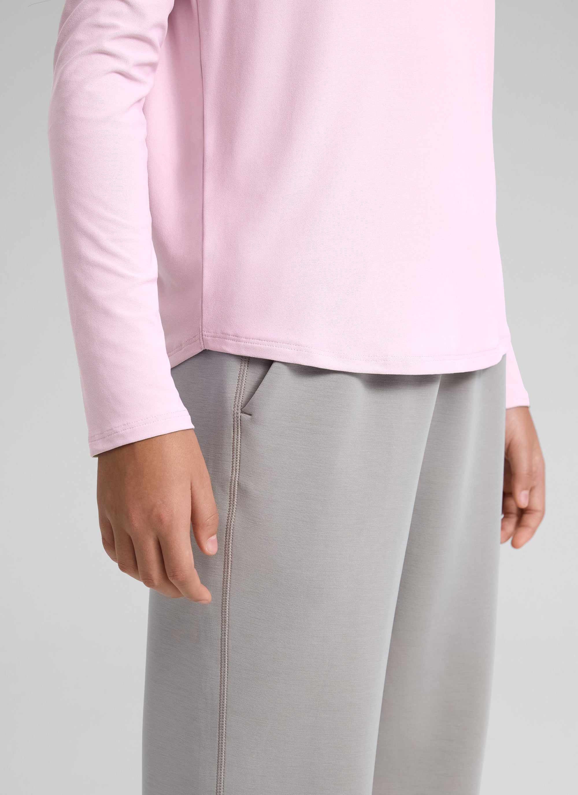 Girls Cloudweight Side Slit Long Sleeve - Image 15