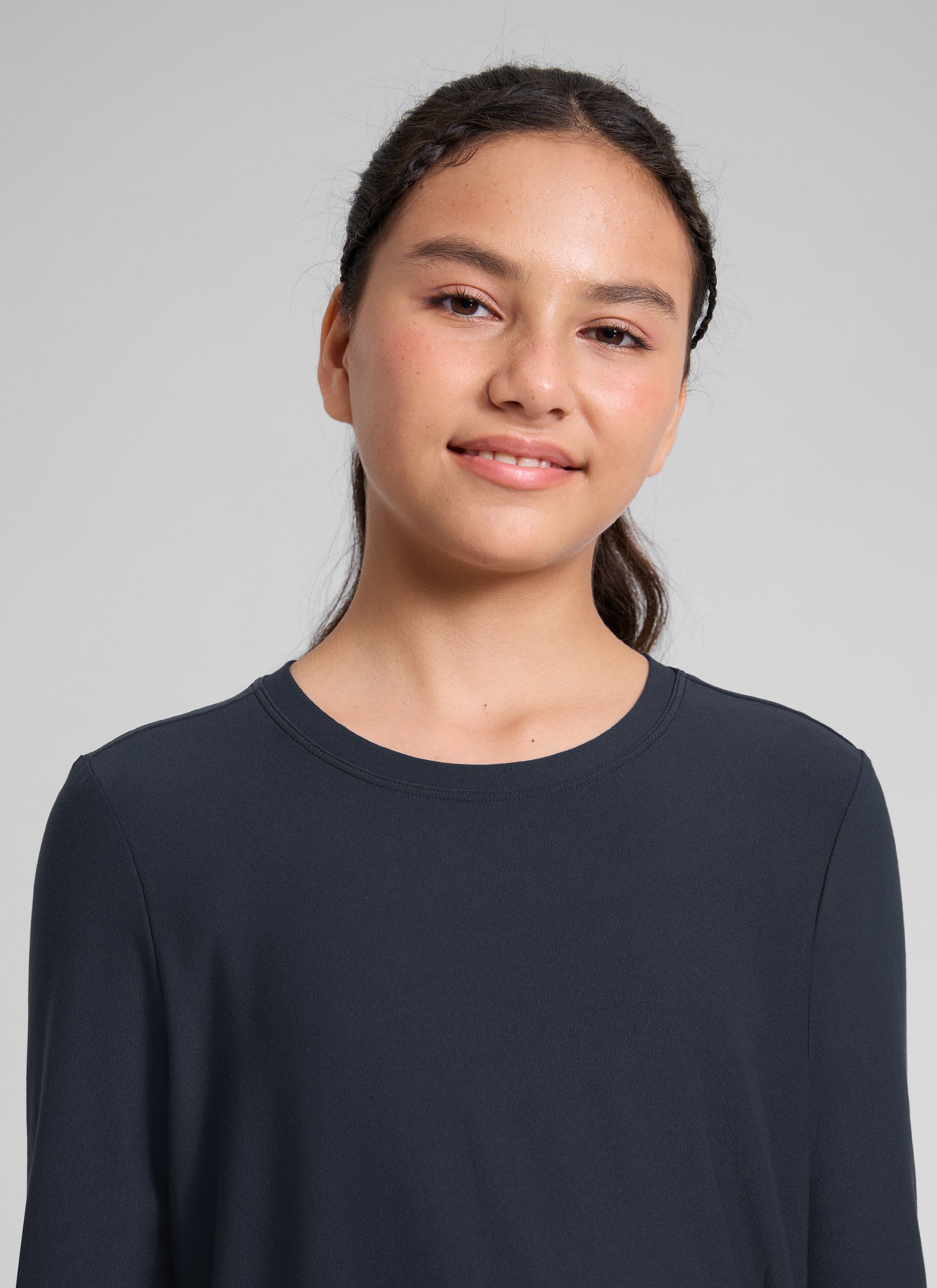 Girls Cloudweight Side Slit Long Sleeve - Image 20