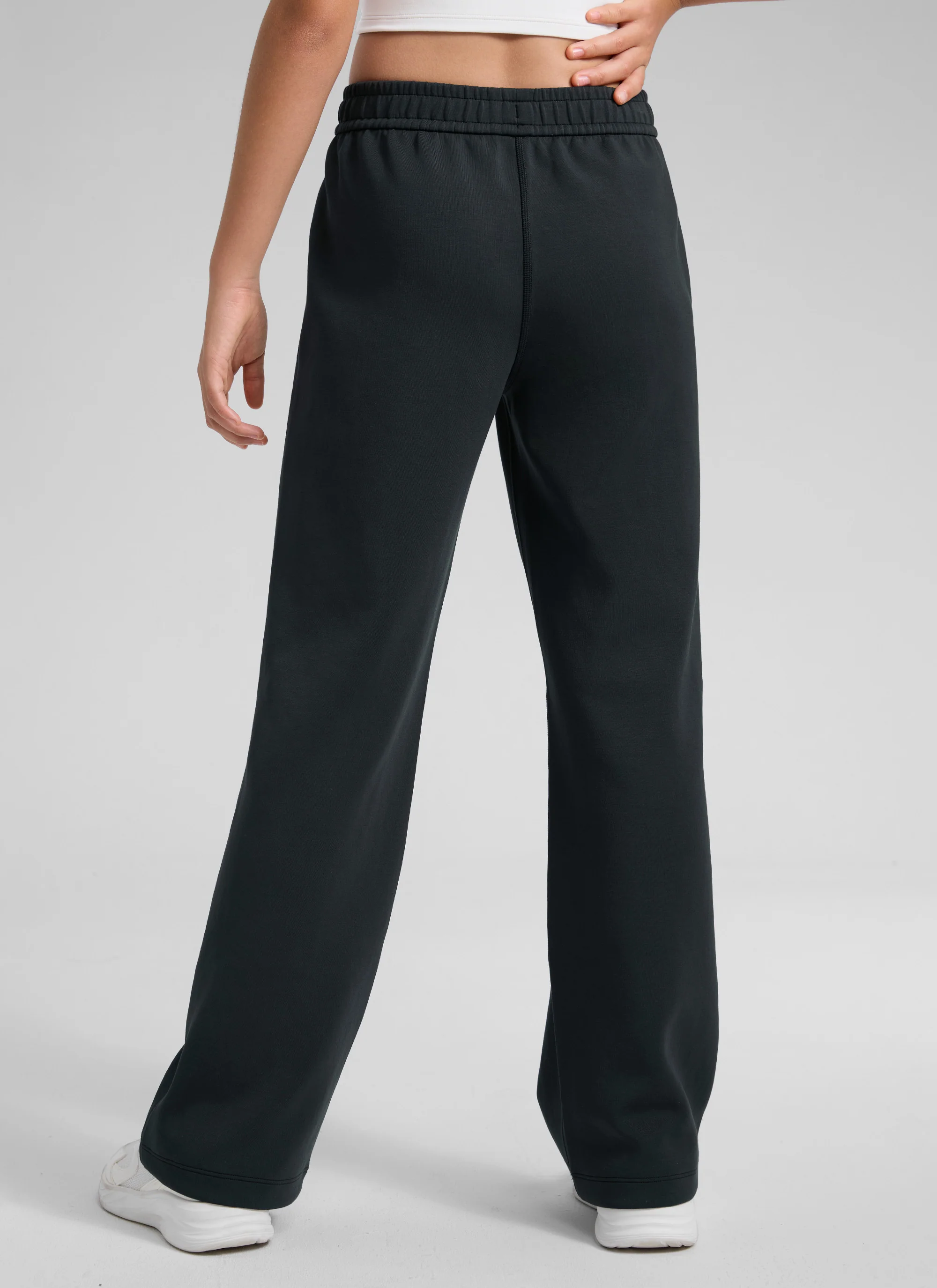 SoftAura Girls High Rise Wide Leg Sweatpant - Image 15