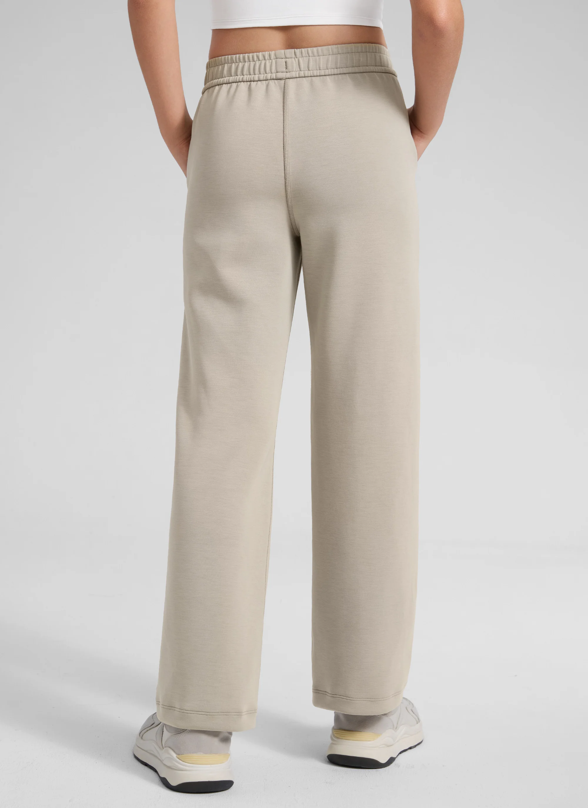 SoftAura Girls High Rise Wide Leg Sweatpant - Image 2