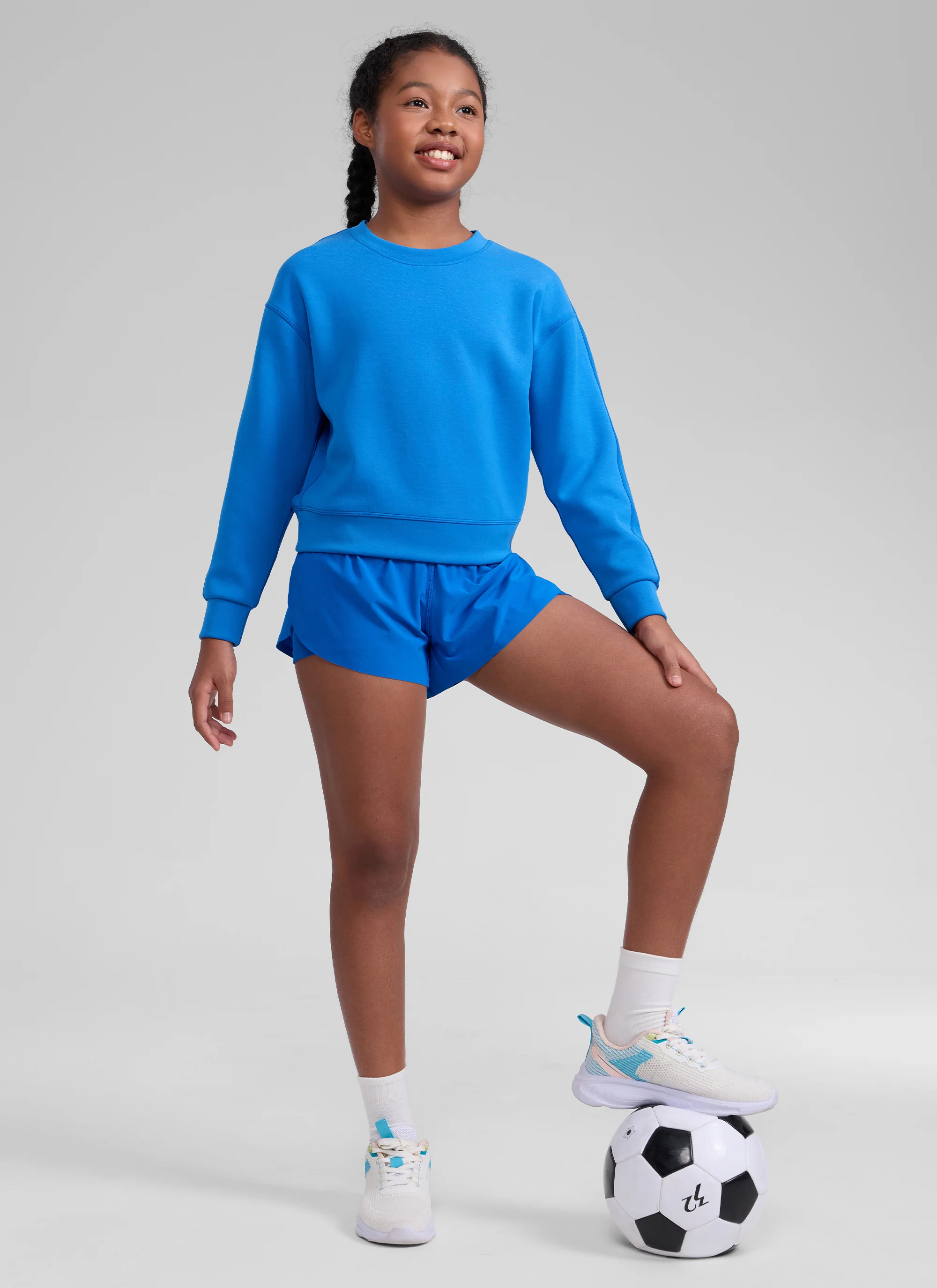 SoftAura Pullover Workout Sweatshirt - Image 15