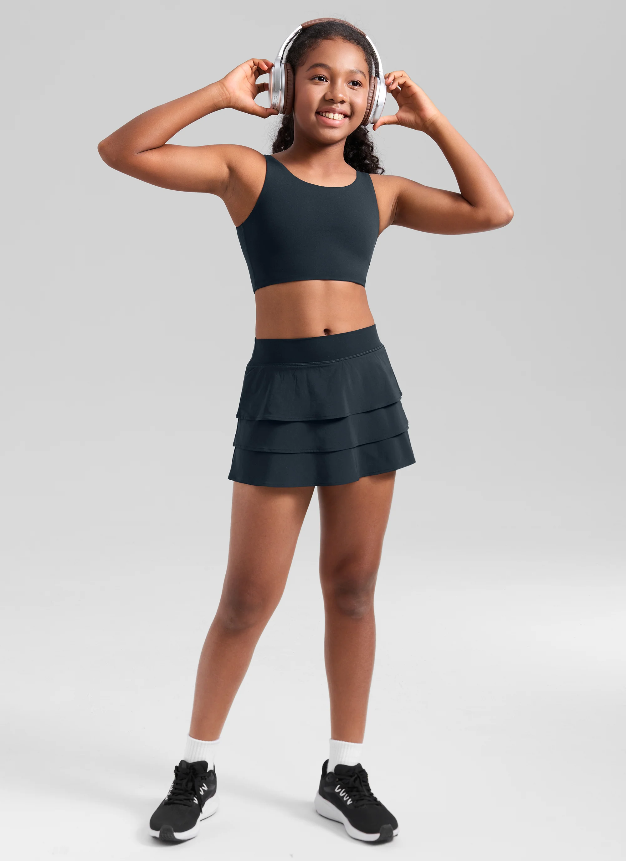 Girls Butterluxe U Back Longline Sport Bra - Image 16