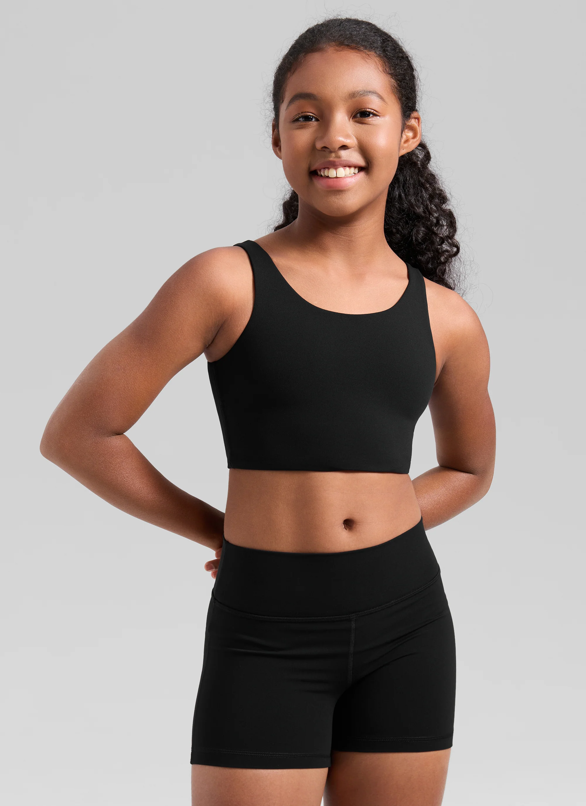 Girls Butterluxe U Back Longline Sport Bra - Image 5
