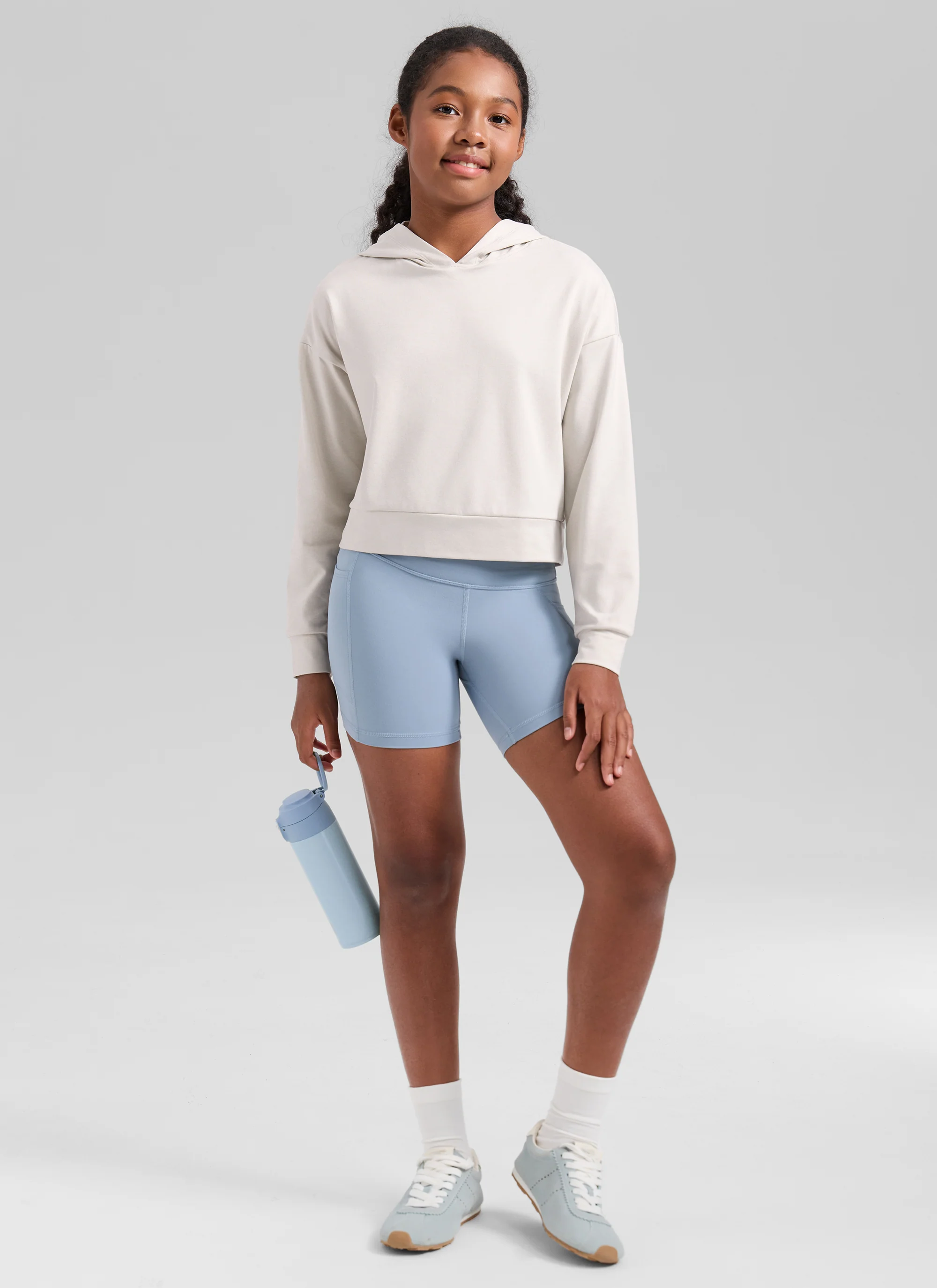 Girls Cloud Jersey Pullover Hoodie - Image 13