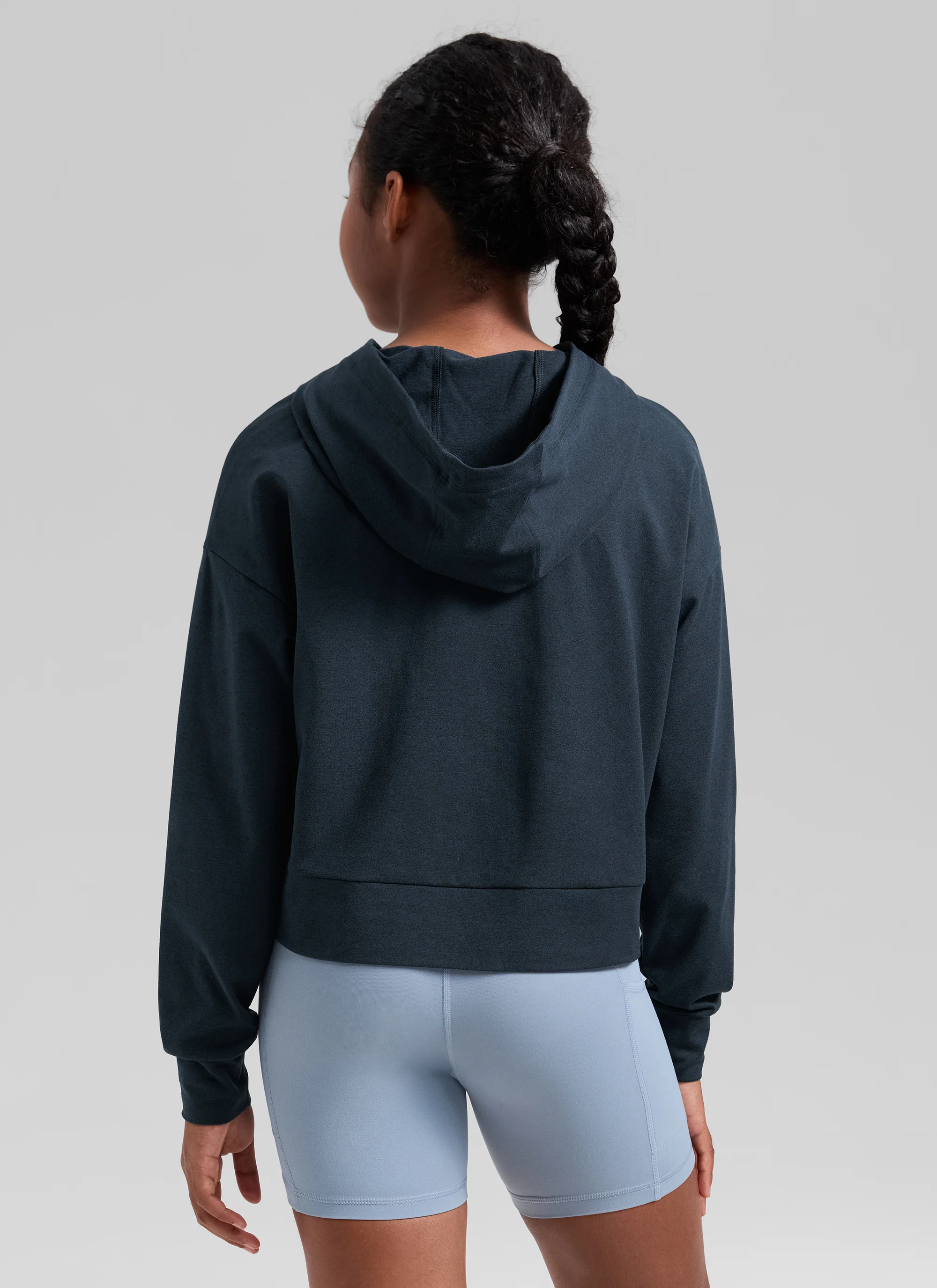 Girls Cloud Jersey Pullover Hoodie - Image 7
