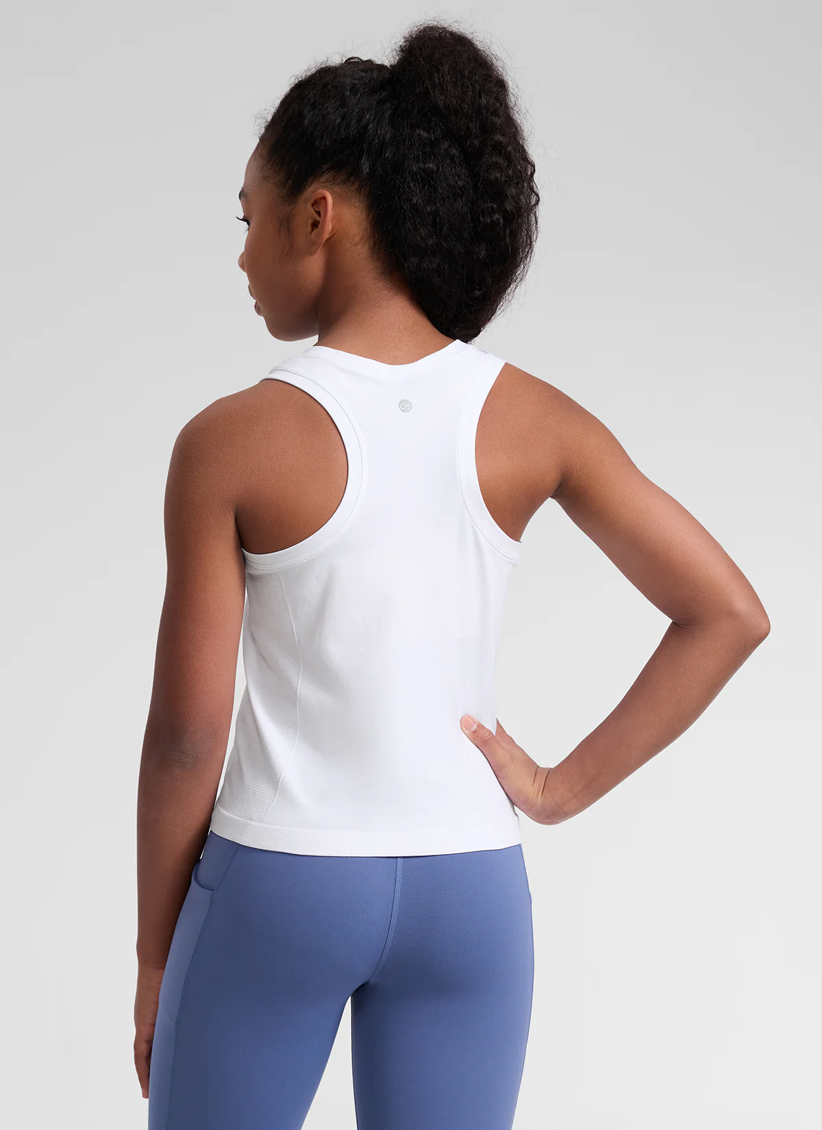 Girls Seamless Waist Length Tank - Image 21