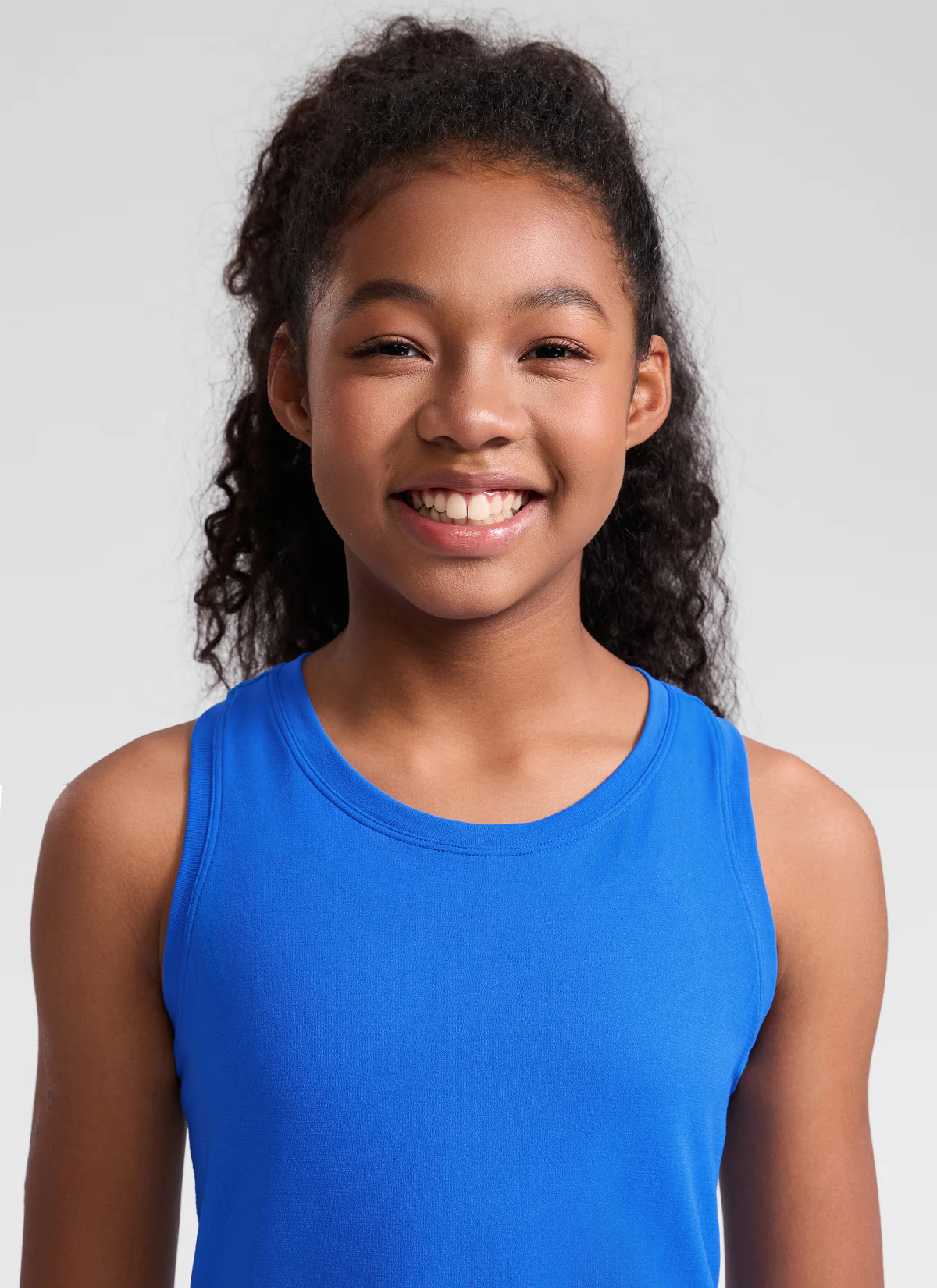 Girls Seamless Waist Length Tank - Image 29