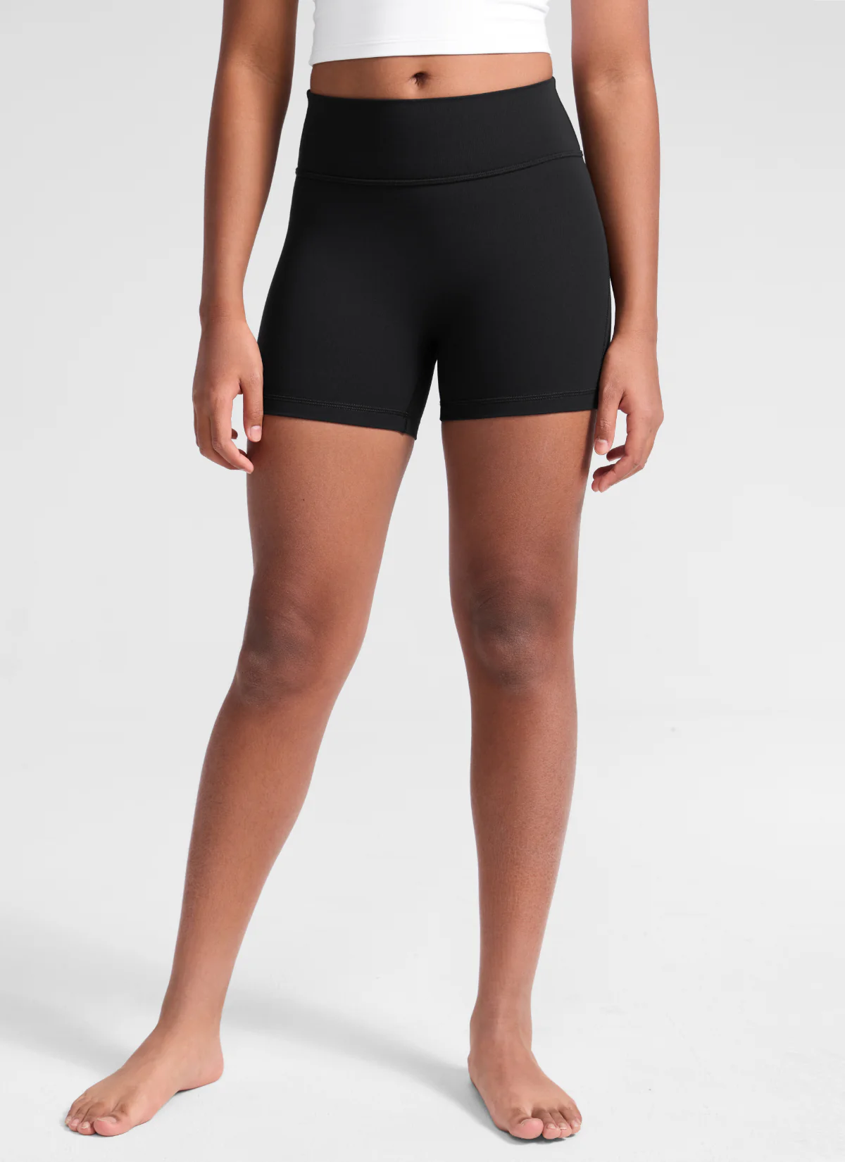 Girls Butterluxe No Front Seam Biker Shorts - Image 13