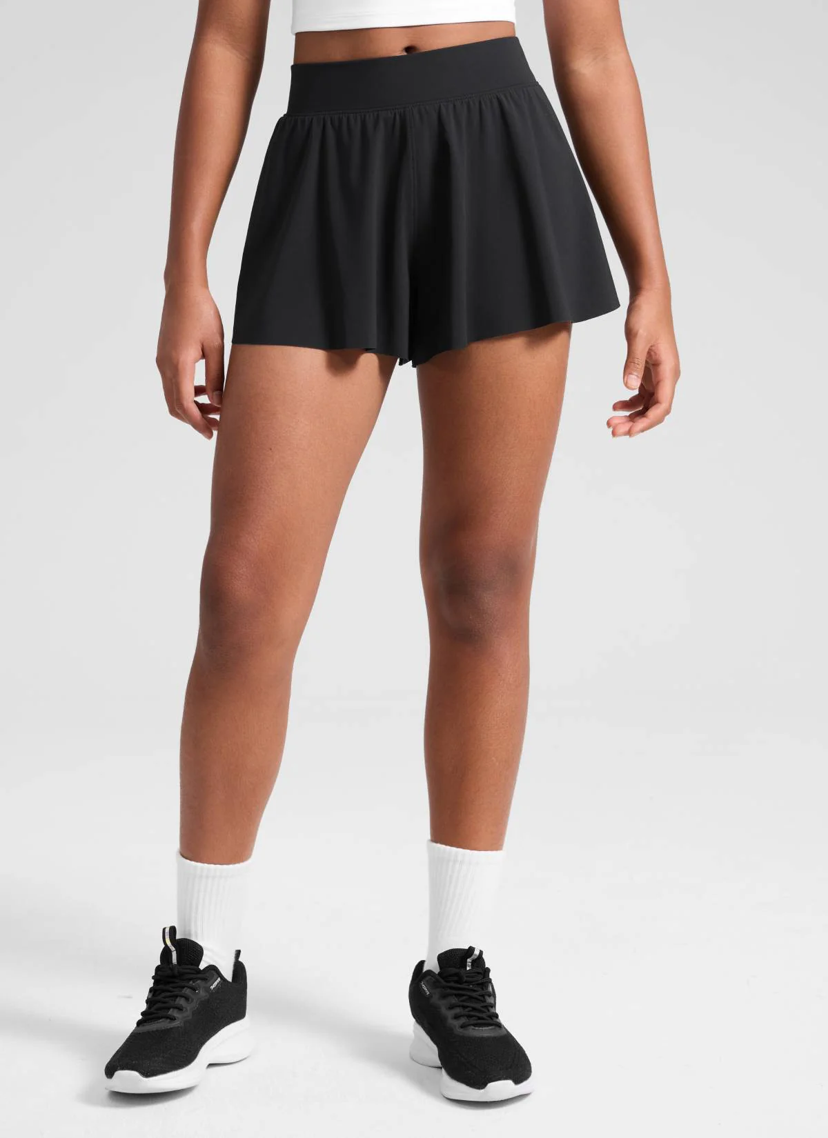 Girls High Rise 2 in 1 Flowy Sport Shorts 2.5'' - Image 19