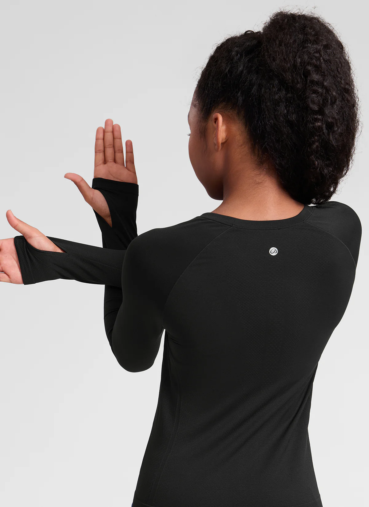 Girls Seamless Hip Length Long Sleeve - Image 14