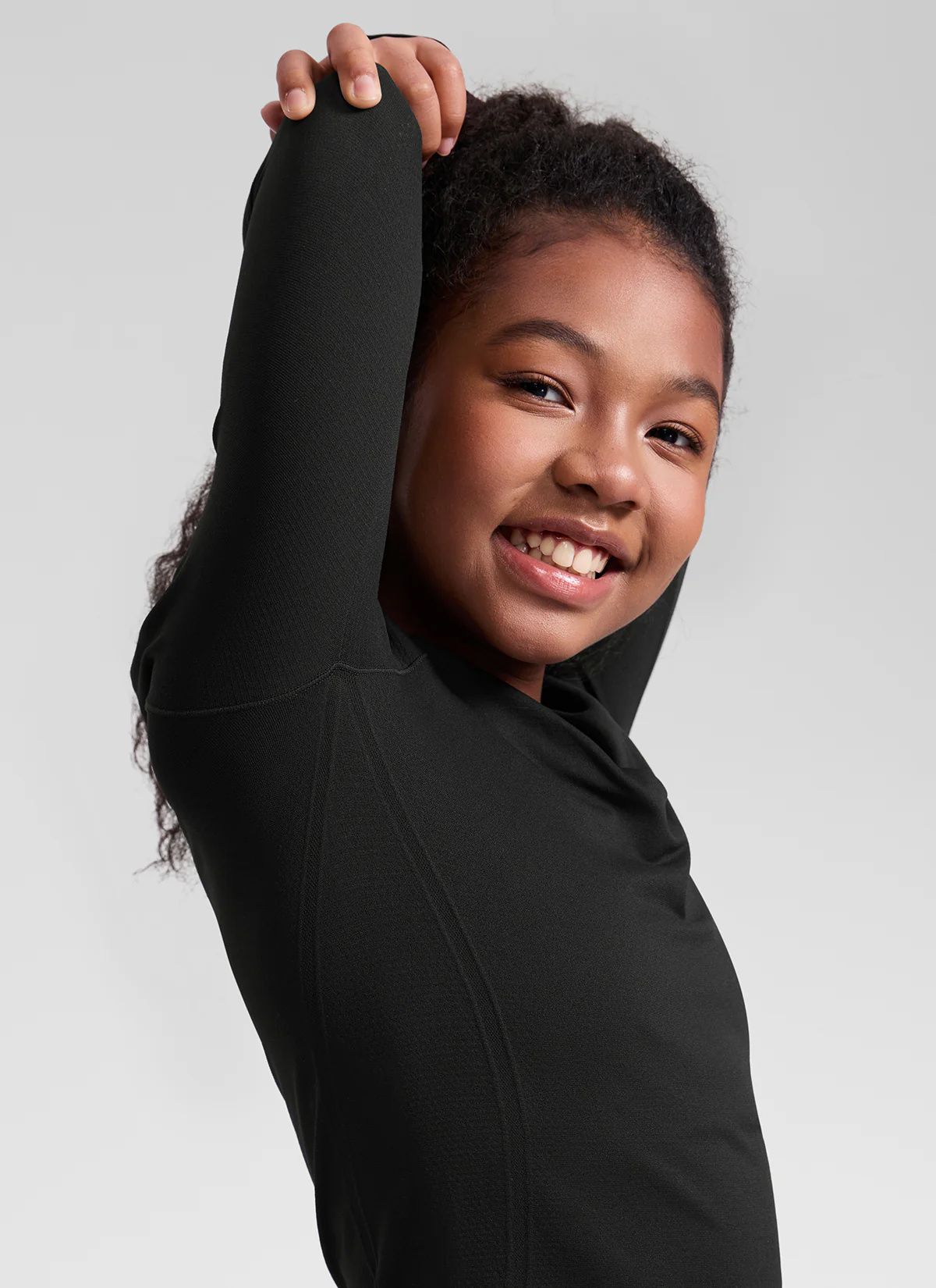 Girls Seamless Hip Length Long Sleeve - Image 15