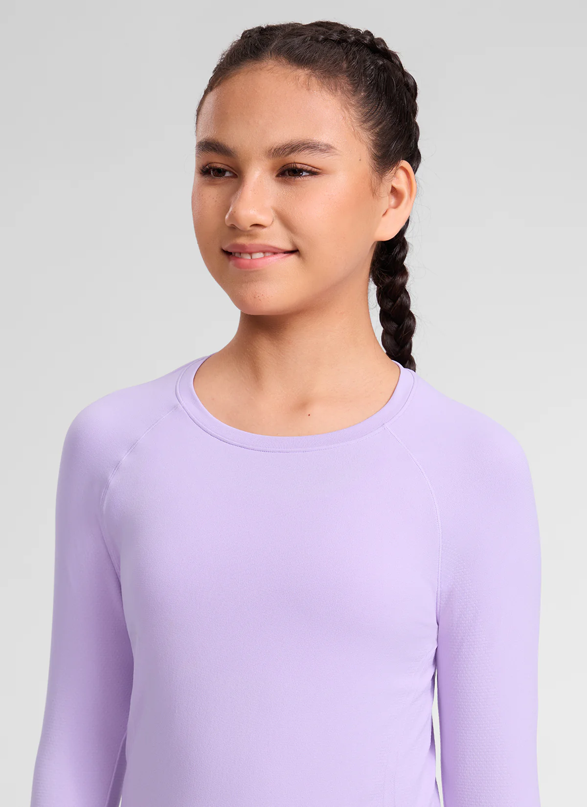 Girls Seamless Hip Length Long Sleeve - Image 5