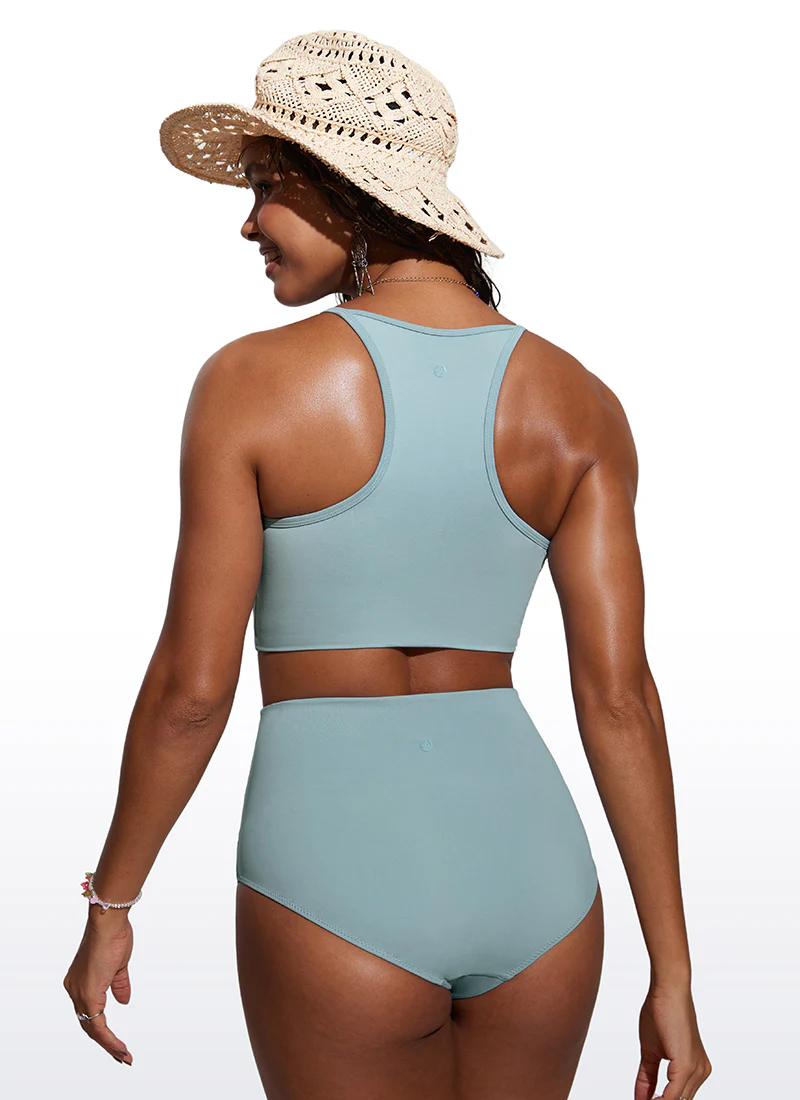 Sunshine High Neck Bikini Top - Image 21
