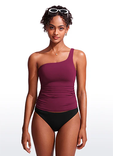 Sunshine Adjustable Ruched Tankini - Image 15