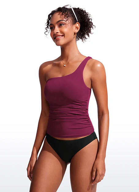 Sunshine Adjustable Ruched Tankini - Image 19