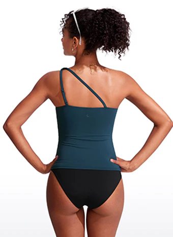 Sunshine Adjustable Ruched Tankini - Image 22