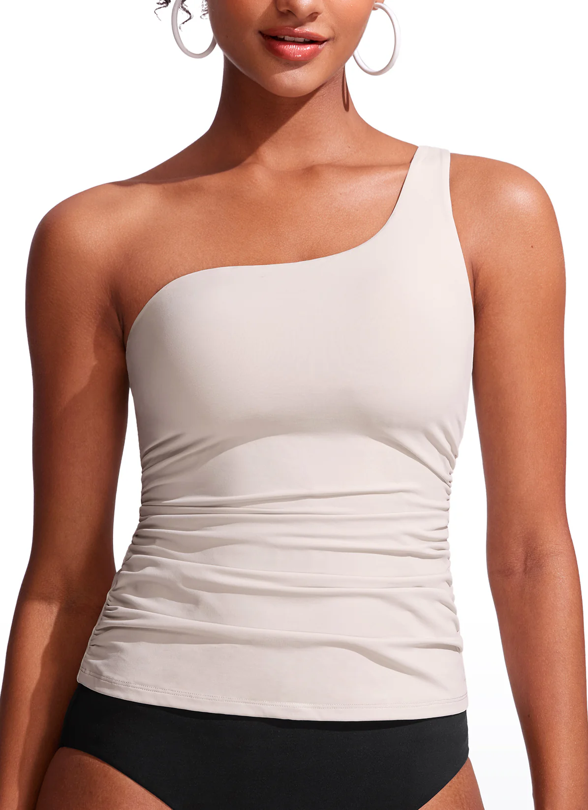 Sunshine Adjustable Ruched Tankini - Image 3