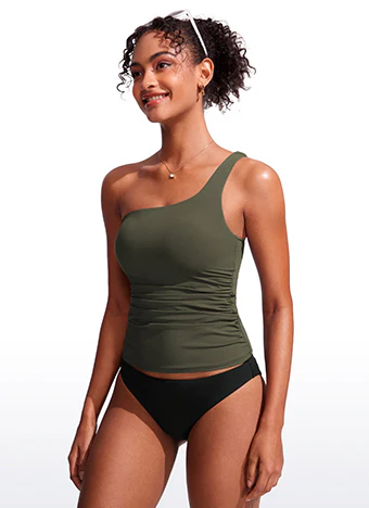 Sunshine Adjustable Ruched Tankini - Image 40