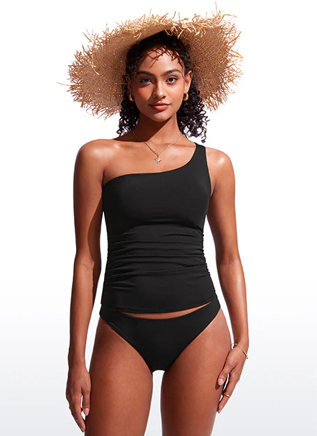 Sunshine Adjustable Ruched Tankini - Image 6
