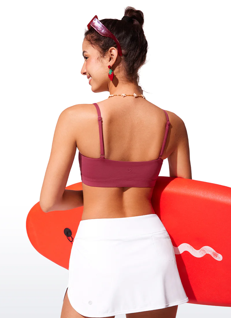 Adjustable Strap Padded Bikini Top - Image 12