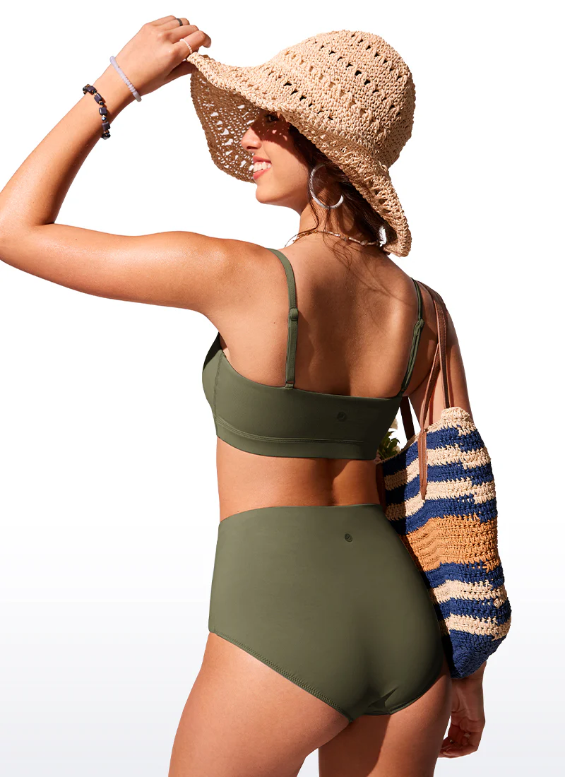 Adjustable Strap Padded Bikini Top - Image 15
