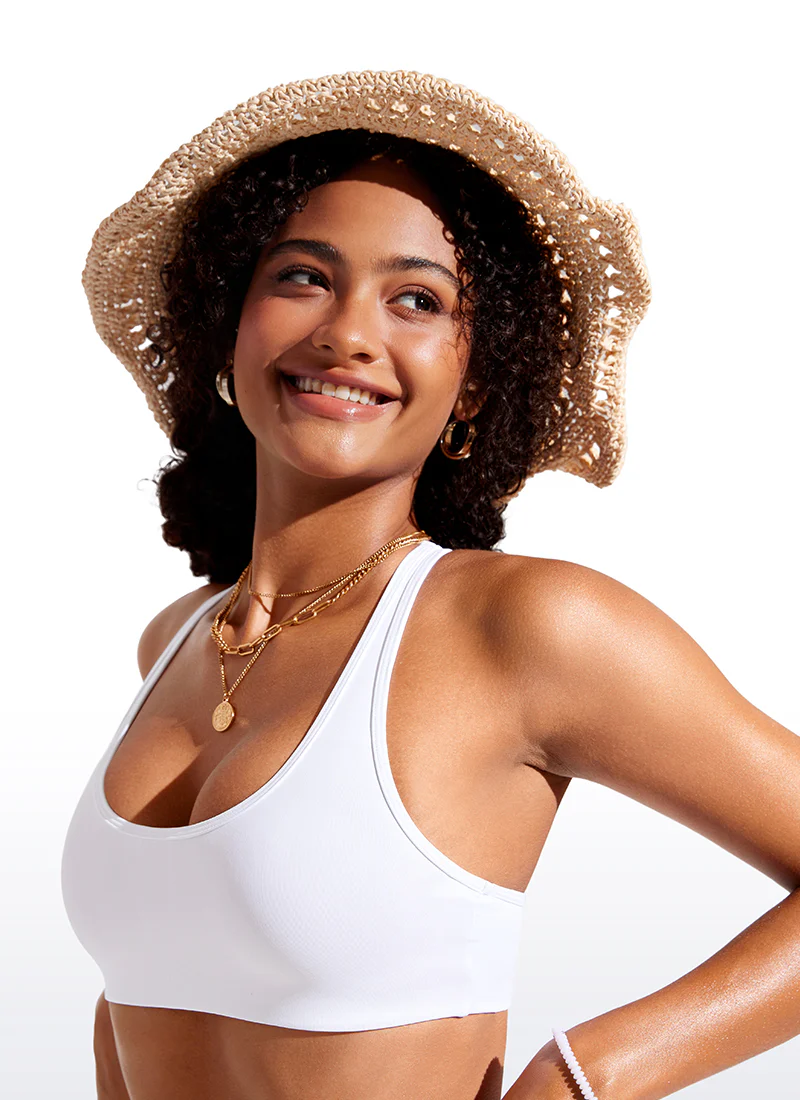 Sunshine U Neck Racerback Bikini Top - Image 15