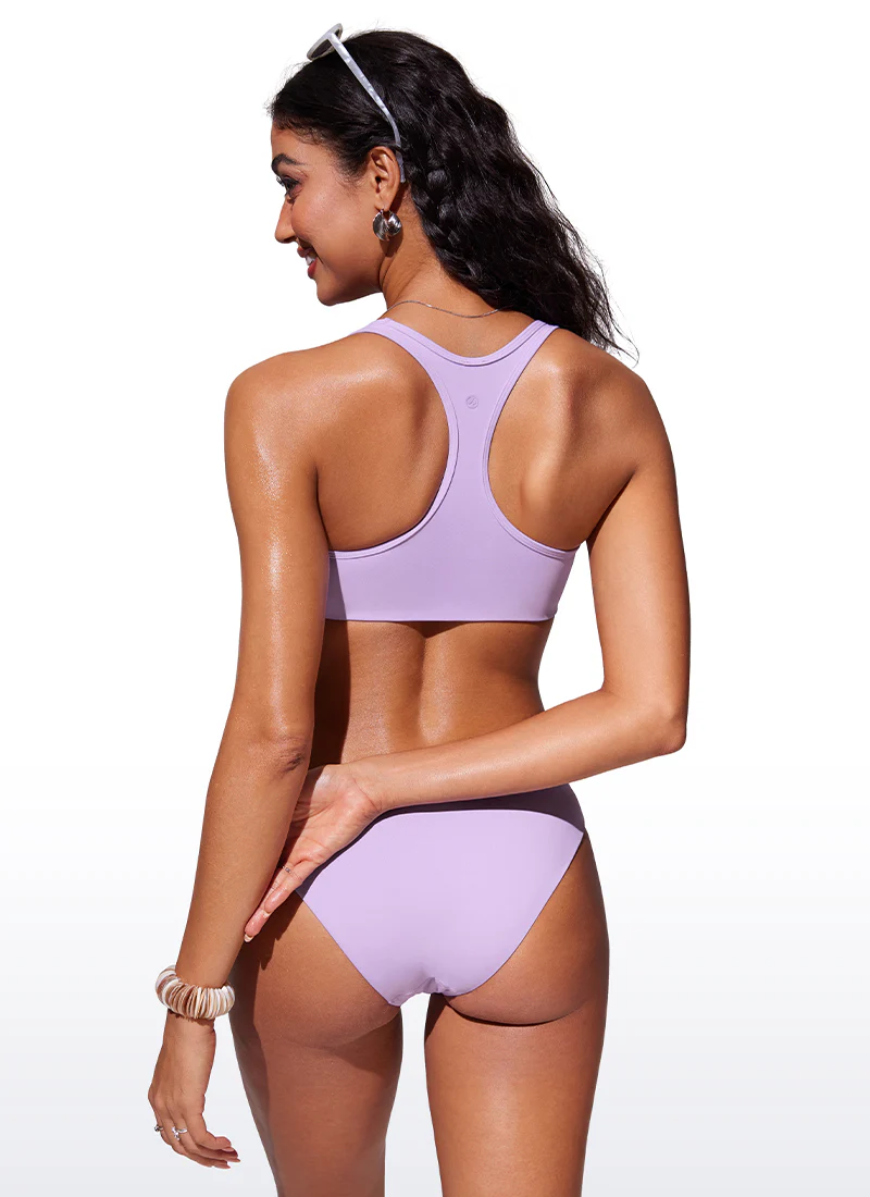 Sunshine U Neck Racerback Bikini Top - Image 24