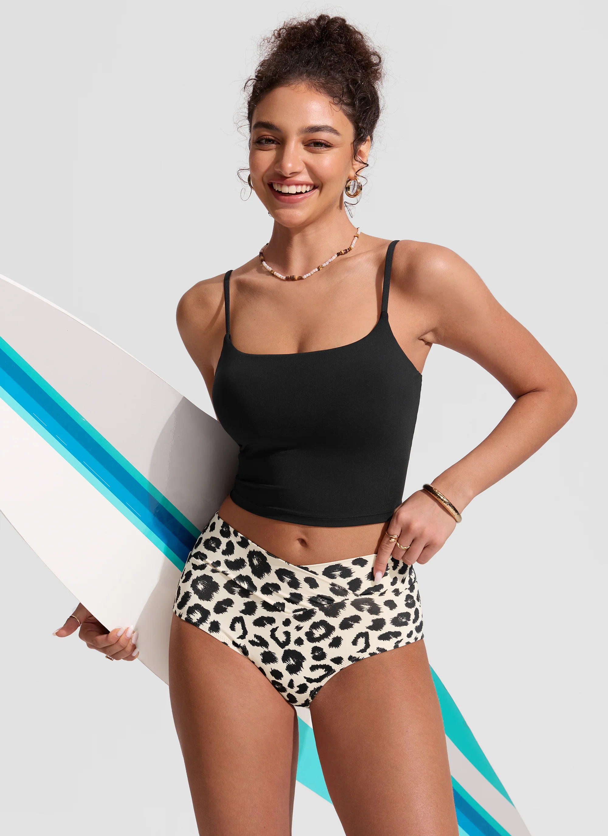 Sunshine V Cross Waist Bikini Bottom - Image 26