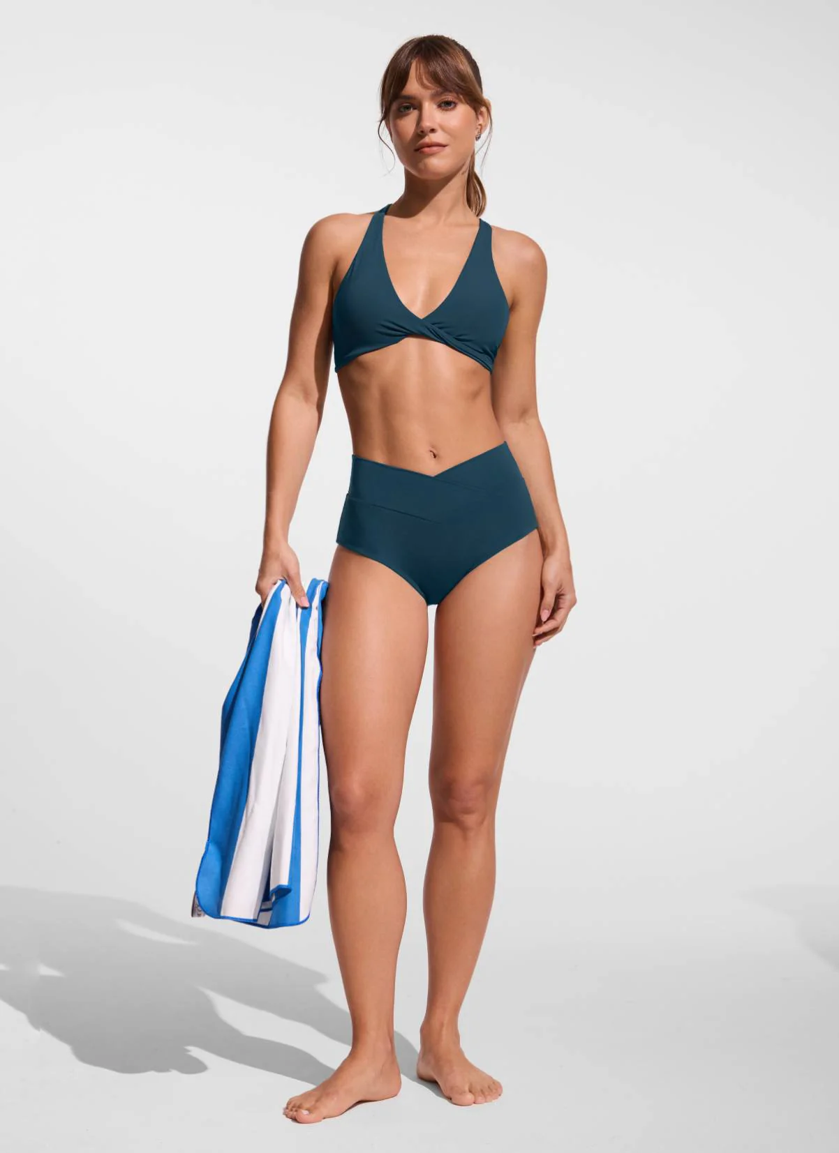 Sunshine V Cross Waist Bikini Bottom - Image 3