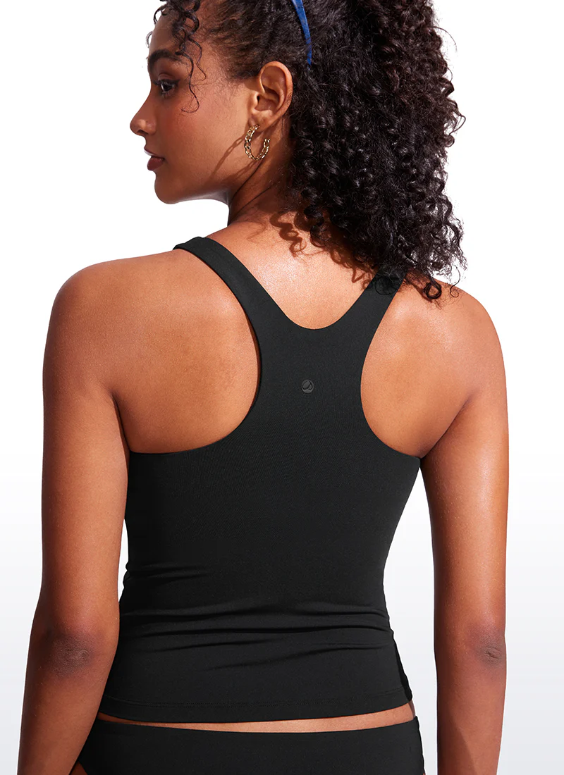 High Neck Racerback Tankini Top - Image 4