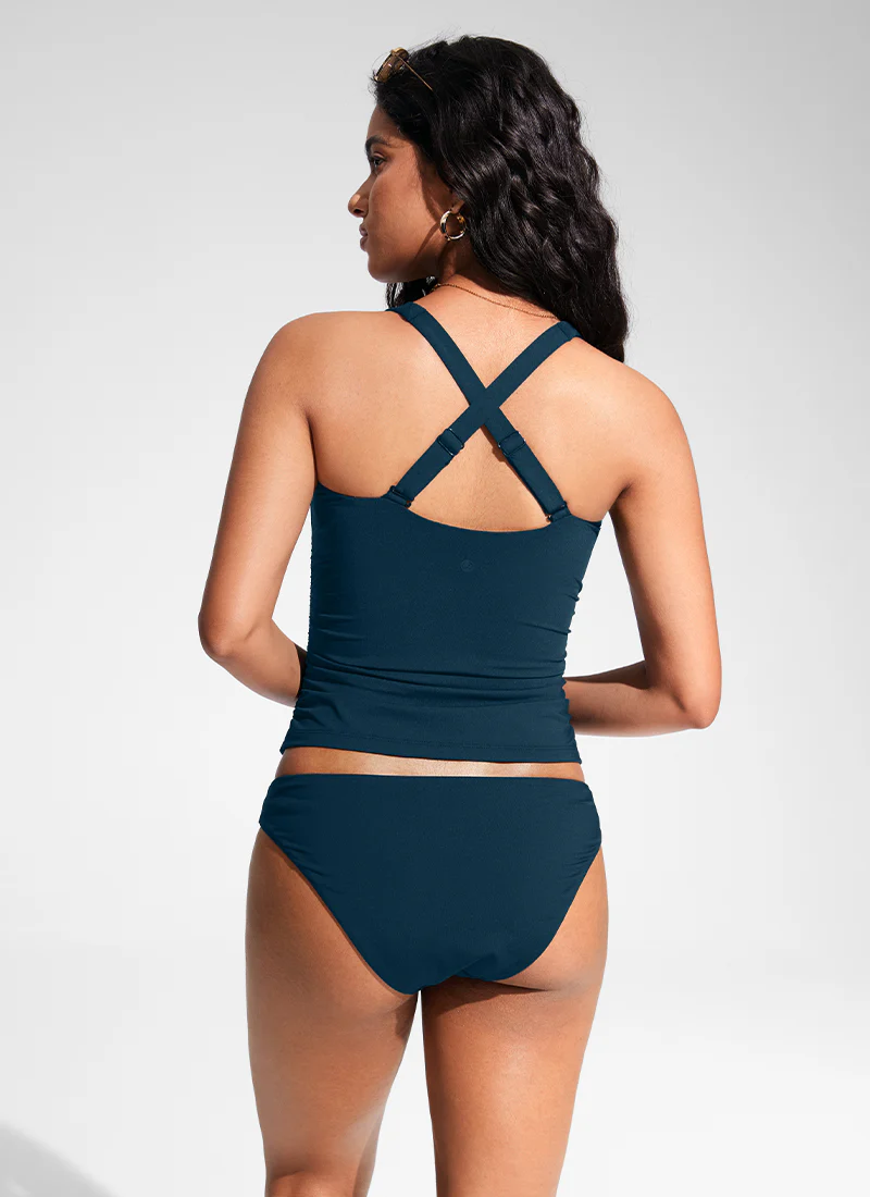 Sunshine Square Neck Tankini Top - Image 14
