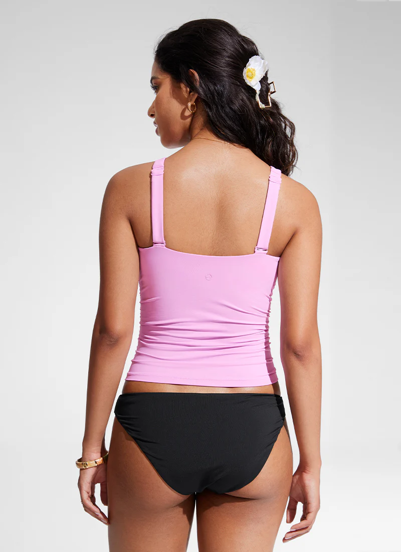 Sunshine Square Neck Tankini Top - Image 17