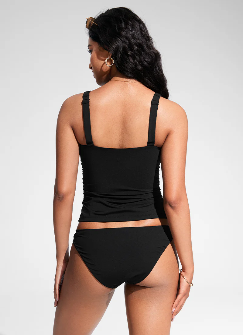 Sunshine Square Neck Tankini Top - Image 7