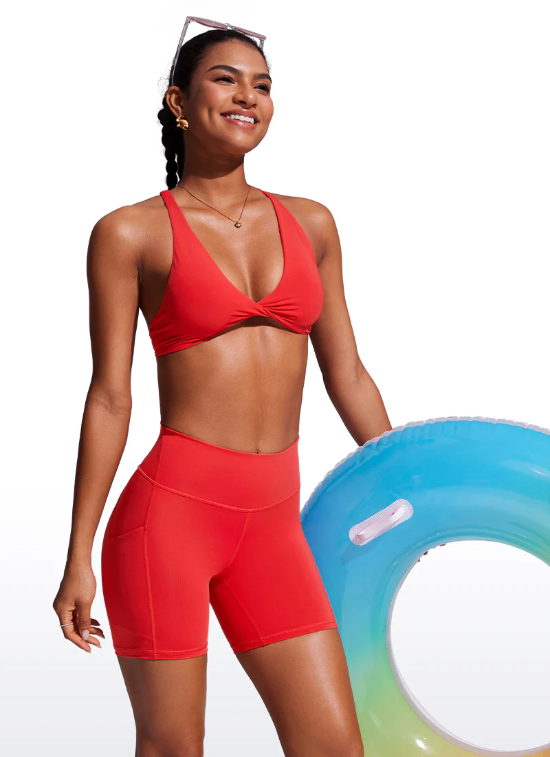 Swim Board High Rise Liner Pocket Shorts 6'' - Image 3