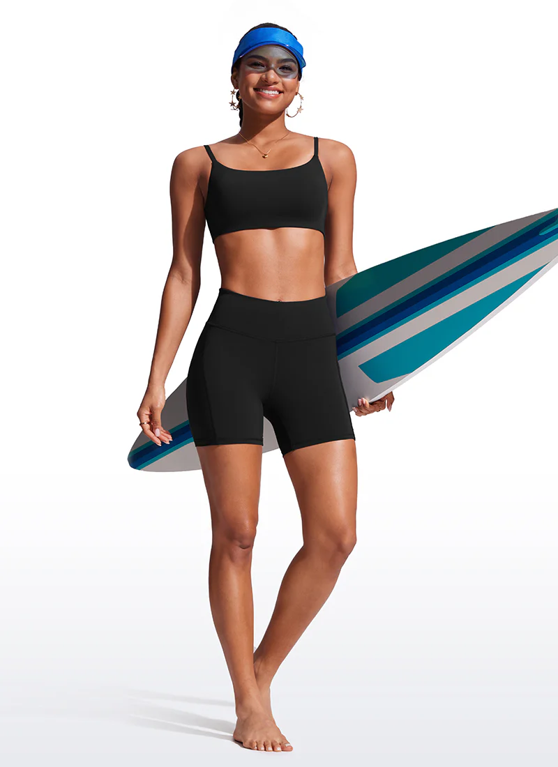 Swim Board High Rise Liner Pocket Shorts 6'' - Image 7