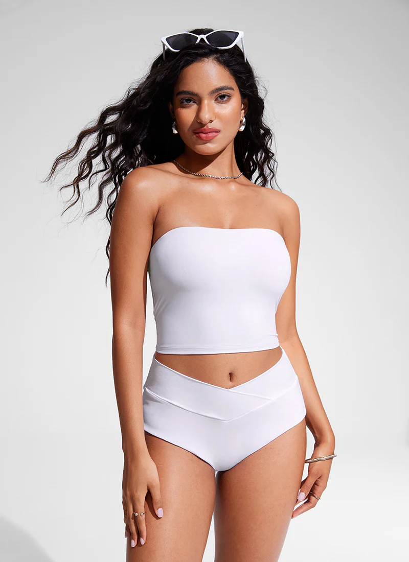 Sunshine Bandeau Strapless Bikini Top - Image 16