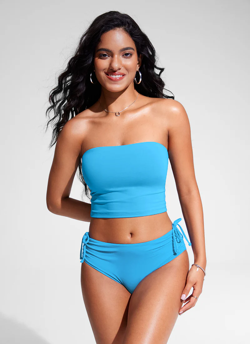 Sunshine Bandeau Strapless Bikini Top - Image 21