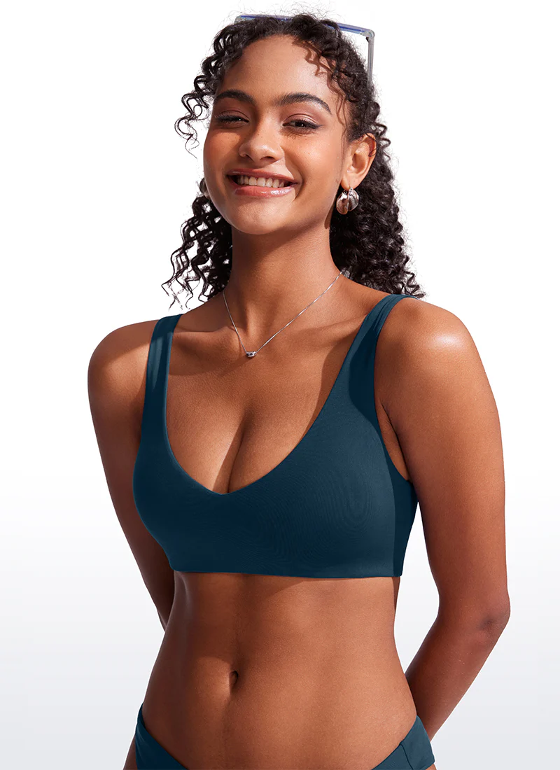 V Neck Bikini Padded Tops - Image 12